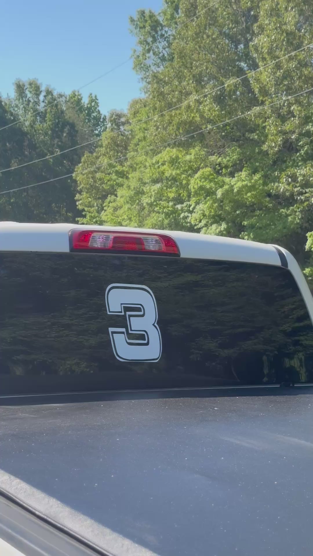 Dale #3 decal
